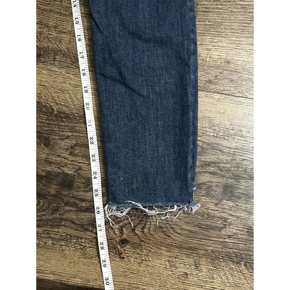 Hudson‎ Jeans Natalie Midrise Super Skinny Ankle Raw Hem Size 27 Distressed - Picture 5 of 11